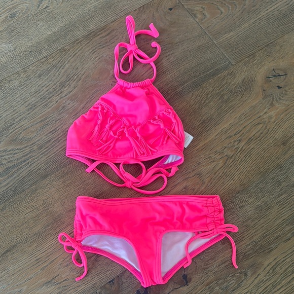 Vibrant Pink Billabong Bikini Set - Picture 1 of 5